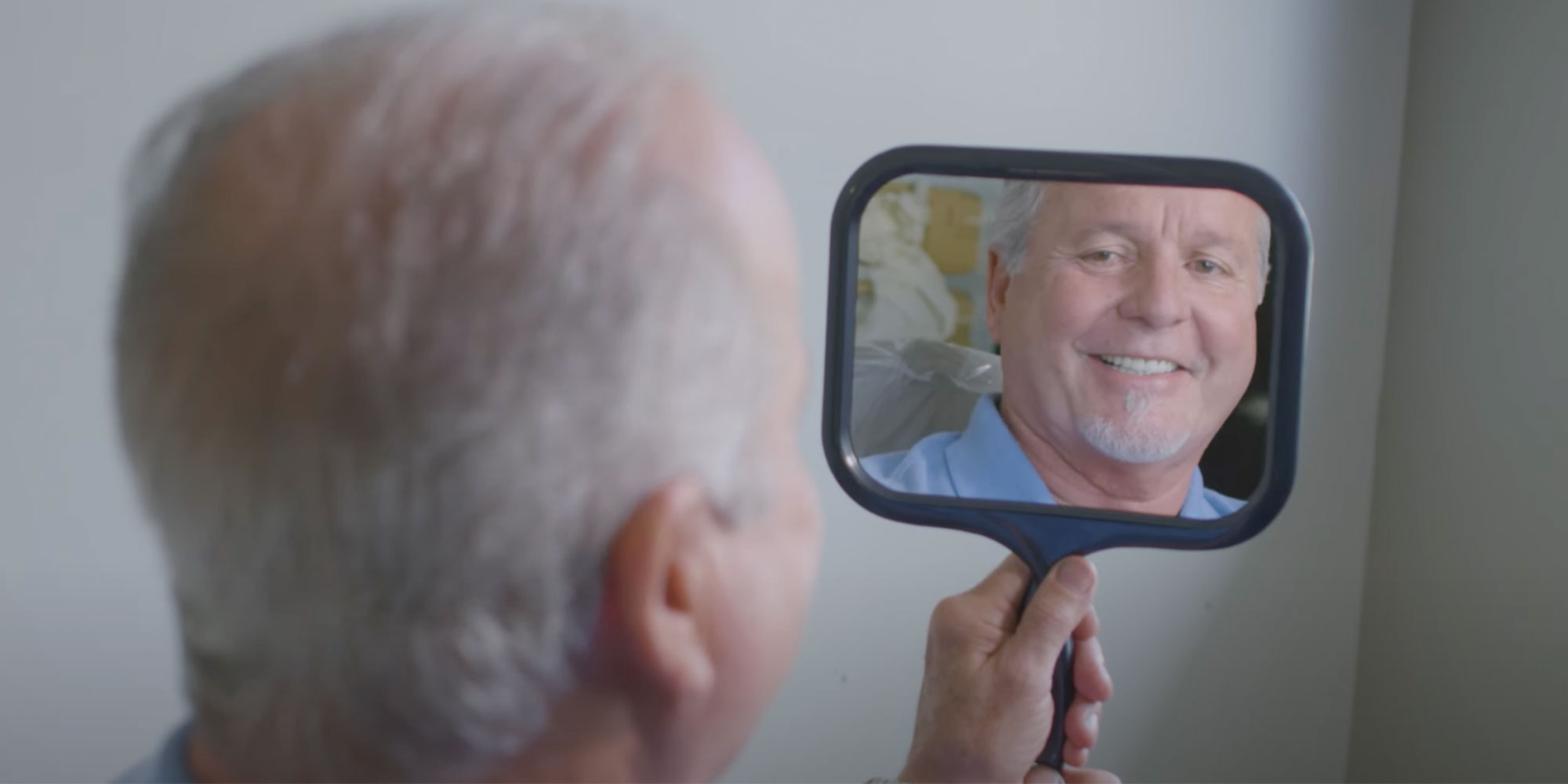 dental implants patient smiling